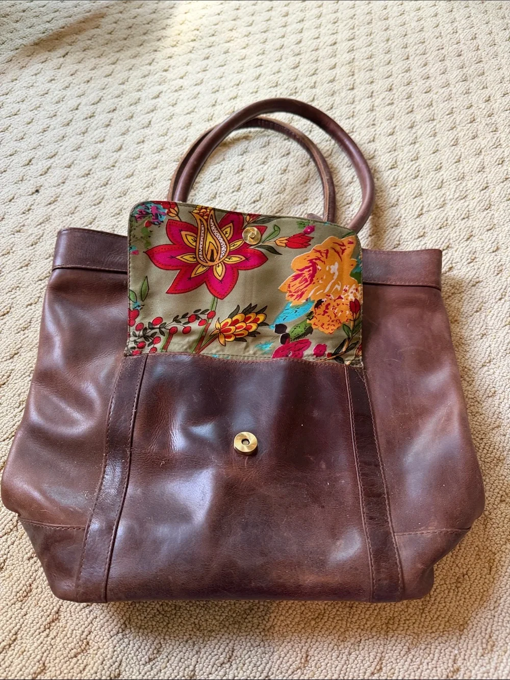 Leather purse